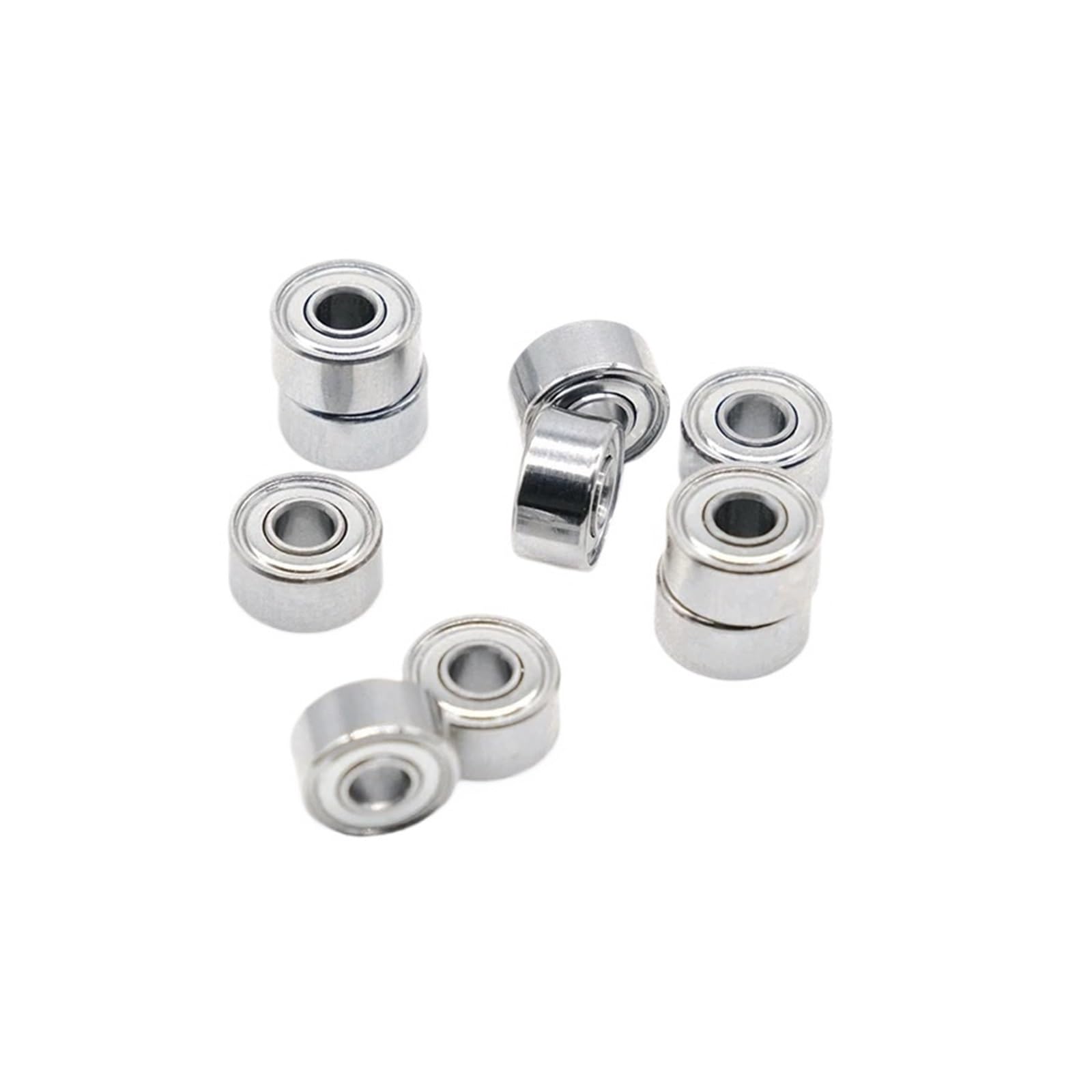Rodamiento MR84ZZ 4x8x3 mm con rodillo puntiagudo tipo 0840 para guia de precision en pack de 10 piezas