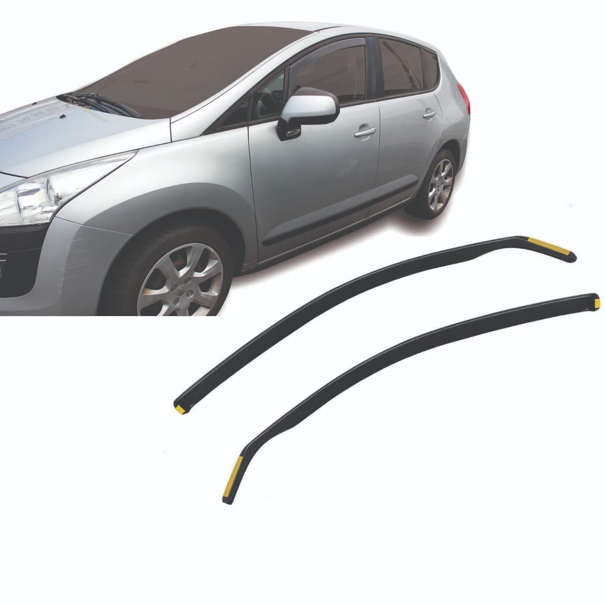 Deflettori Finestrini M Motos Deflettori Finestrini Dacia Duster II 2017-2024 - Protezione E Stile Accessori Dacia Duster - Foto 9