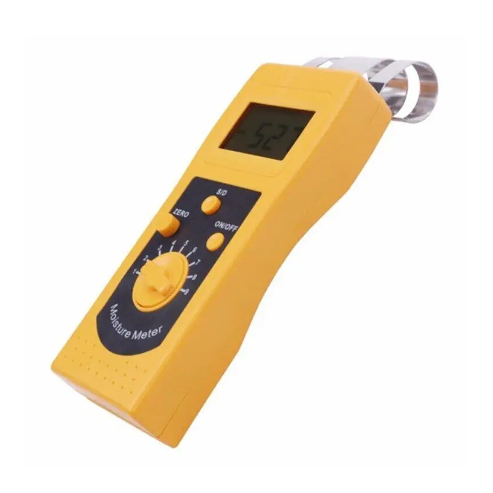 Misuratore Di Umidità Portatile For Materiali Tessili/misuratore For Legno Tasso Misurazione Del Contenuto Acqua 0-2% 0-90%,Controllo accurato(DM200W)