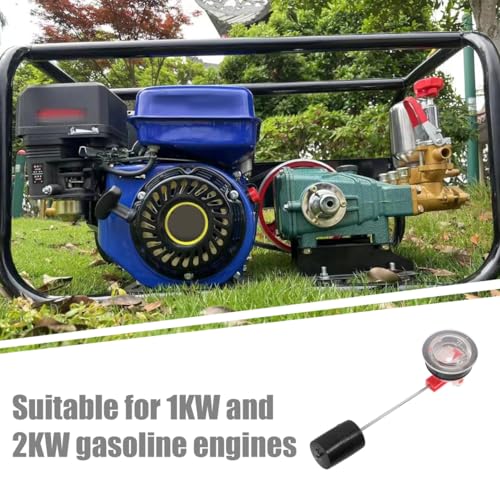 Happyyami Kraftstoffanzeige Für Generatoren Kraftstofftank Messgerät Mit Zylindrischer Schwimmerstange Ersatz Für Gasgeneratoren Et950 650 145 154 170 1Kw 2Kw 2 Stück