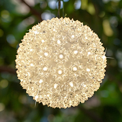 Esfera Estrellada LED 6" Blanco Cálido Wintergreen Lighting