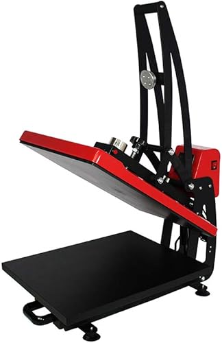 Prensa de calor de 16 x 20 pulgadas, máquina de prensa de calor de apertura automática, versión vertical, máquina de transferencia de calor por