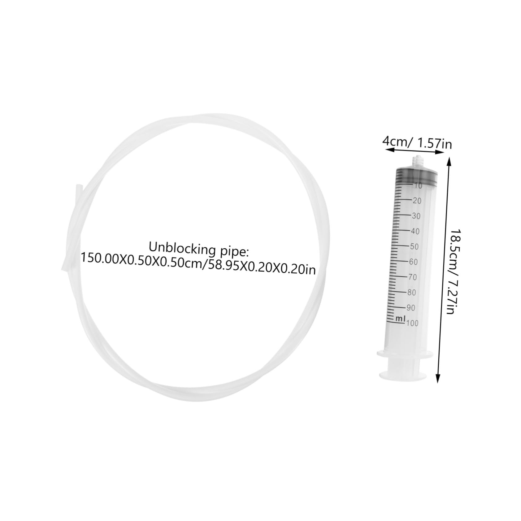 MUCKLILY Fridge Drain Hole Refrigerator Cleaning Kit Hole Drain Scrubber Home Gadgets Accessories