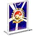 Deluxe Clear Acrylic Display Stand for Trading Cards (A032)