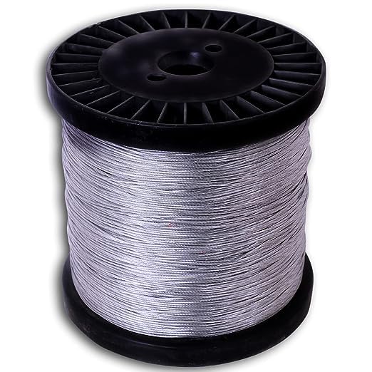 Mixfeild Zatka Machine Fencing Electric Clutch Wire for Boundary,Ideal for Solar Fence,Use Agriculture, Fencing, Factory, Industry, Garden Garden & Outdoors (Pack of 5Kg) (B0CDHCFKWH) Amazon Price History, Amazon Price Tracker