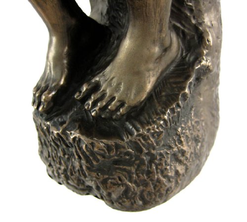 Rodin The Thinker Estatua Figura Masculina Desnuda miniatura 6