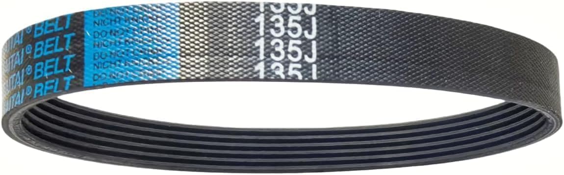 3 Pack 135J6 Planer Drive Belt for Ryobi AP10 AP-12, Delta 22-540 TP300 Ridgid Craftsman