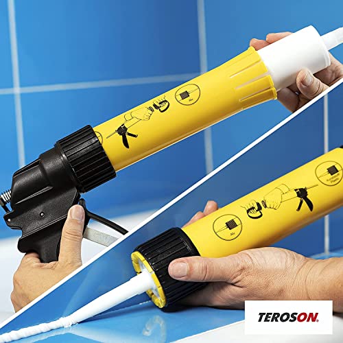 TEROSON ET Staku Pistol, Cartridge Gun for Single Cartridges (290ml, 300ml, 310ml) and easy application, 1x Caulking Tool - Image 4
