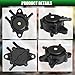 QAZAKY Fuel Pump Compatible with EZGO Golf Cart Gas Club Car 295cc 350cc Robin 4-cycle Engine Kawasaki FE290 FE350 Yamaha G16 G18 G19 G20 G22 G27 G29 72873G01 Marathon TXT RXV ST Medalist DS Precedent
