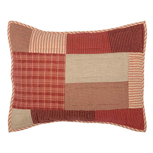 VHC-Brands-Rory-Schoolhouse-Red-Standard-Sham-Set-of-2-21×27 VHC Brands Rory Schoolhouse Red Standard Sham Set of 2 21×27