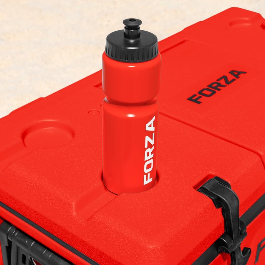Forza Arctic Vault 76QT Wheeled Cooler Box | Heavy-Duty Insulated Ice Chest with Pneumatic Wheels and Ergonomic Handles - Beach, Camping, Sports