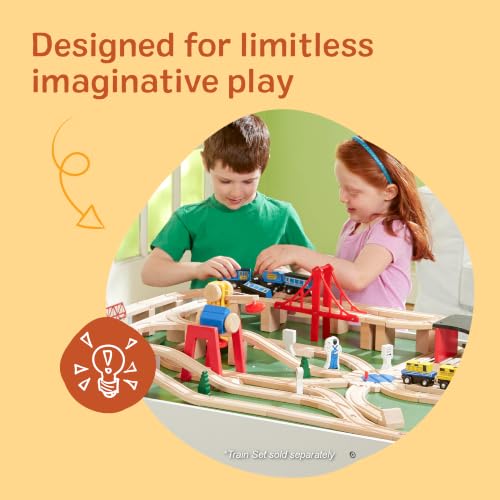 Melissa & Doug Deluxe Wooden Multi-Activity Play Table - image 4