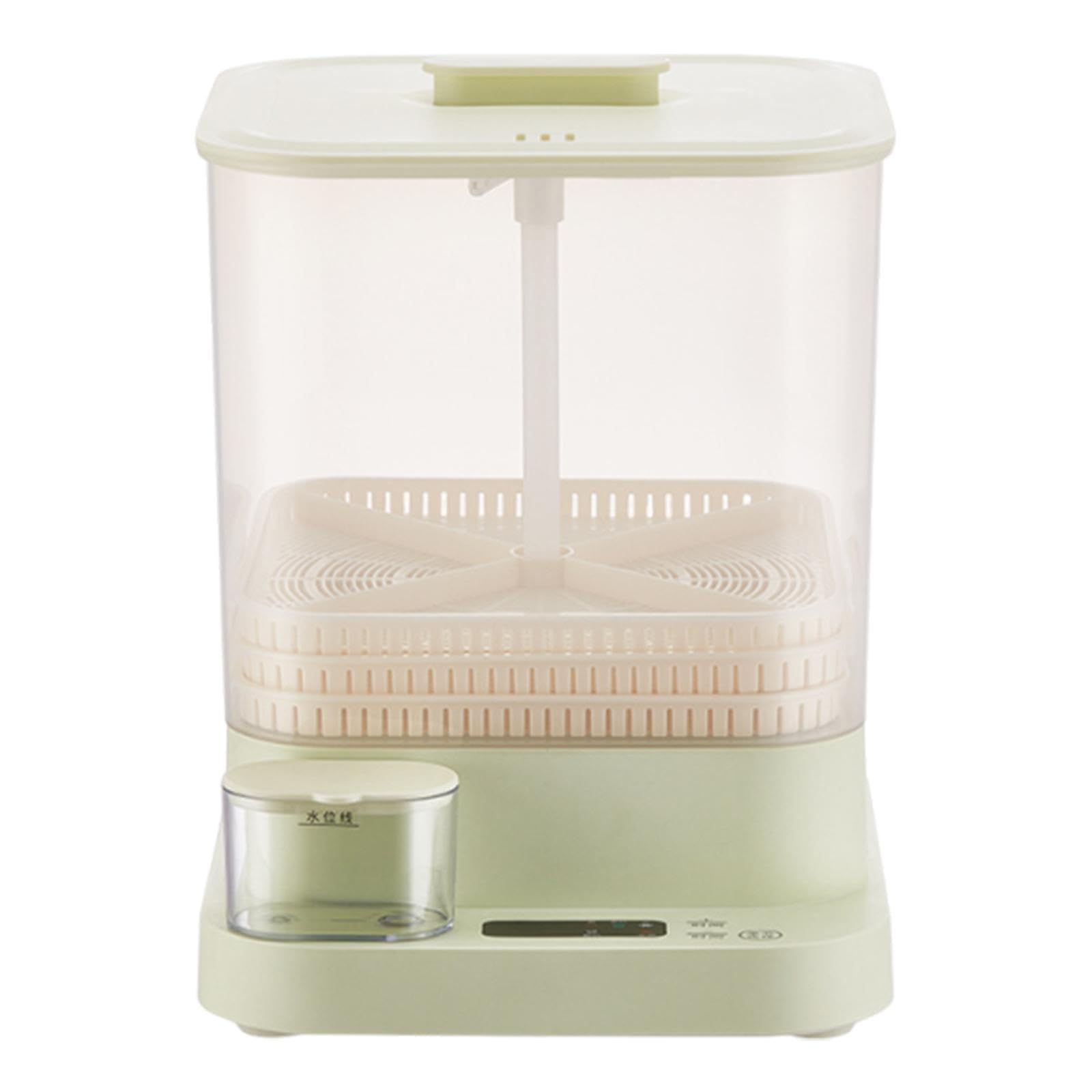 perfk Machine à germer Les graines de soja, kit de Germination, Appareil Intelligent et Polyvalent pour la Maison, 3 Modes saisonniers, yaourtière pour