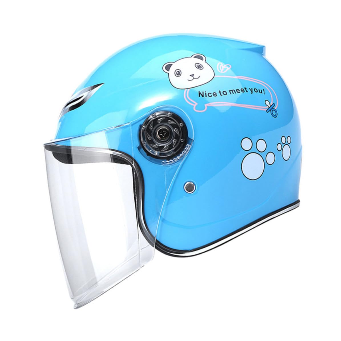 Casco Infantil de Bicicleta Dibujos, Azul, PP, 1 Pieza