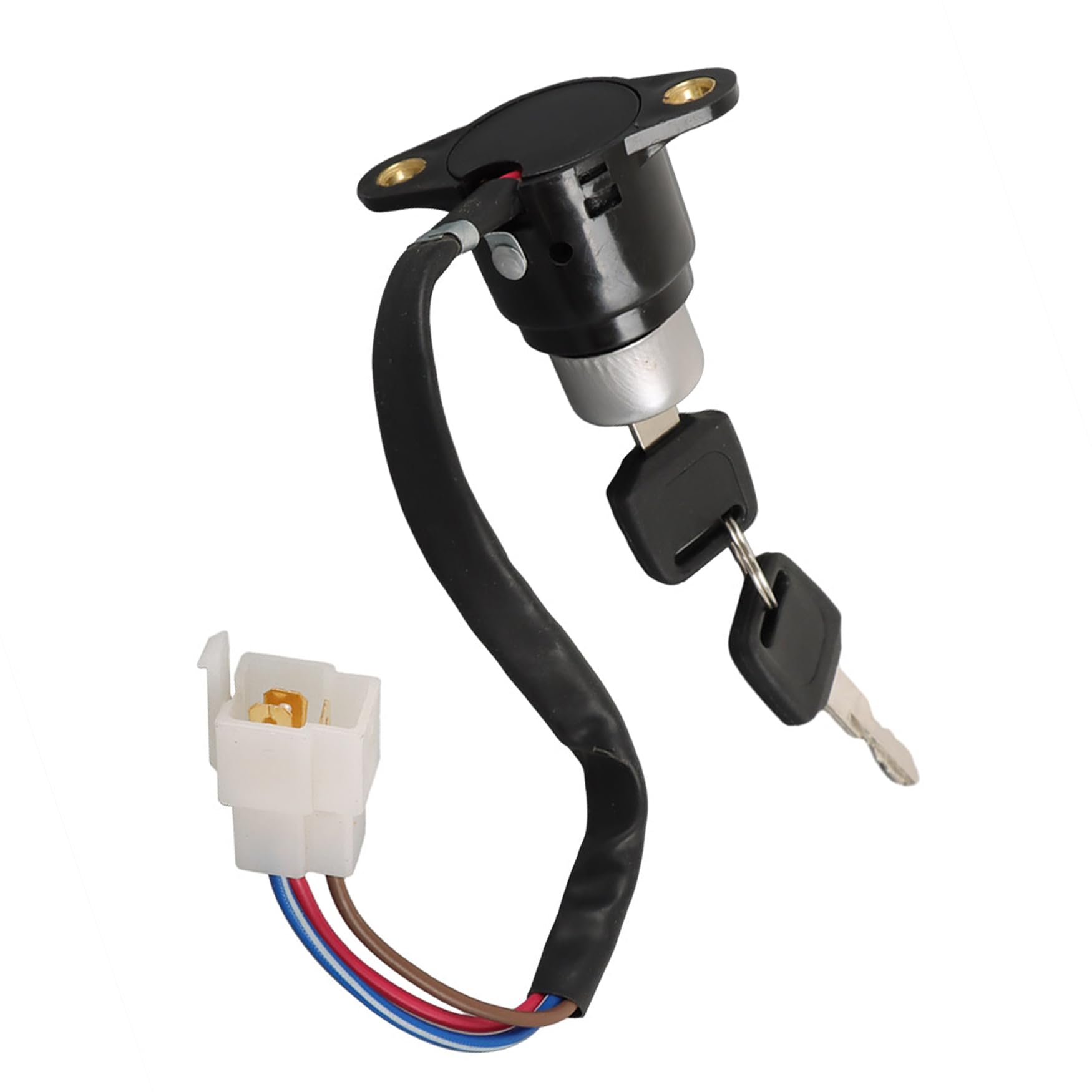 WFLNHB Ignition Key Switch and 2 Keys Replacement for Honda VT1100C 2001-2007