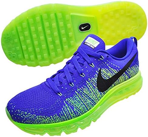 Amazon Nike ナイキフライニットマックス Nike Flyknit Max 6469 400 ゲームロイヤル ブラック エレクトリックグリーン ボルト 28 Nike ナイキ ランニング