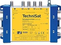 TechniSat TECHNISYSTEM 5/8 G2 - Multischalter-System für Großanlagen (Grundeinheit mit Anschlussmöglichkeit von 4 ZF-Ebenen/Sat Blöcke, für Quattro-LNB, inklusive Netzteil)