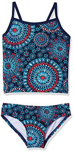Image of Kanu Surf Girls' Melanie Beach Sport 2-Piece UPF 50+ Banded Tankini