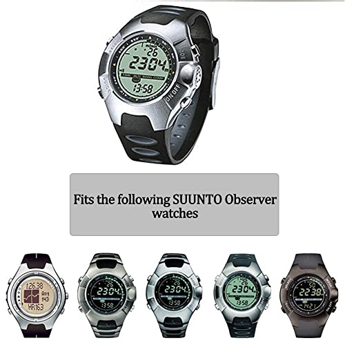 Correa de repuesto de goma para reloj Suunto Observer accesorios de pulsera impermeable hombre 6