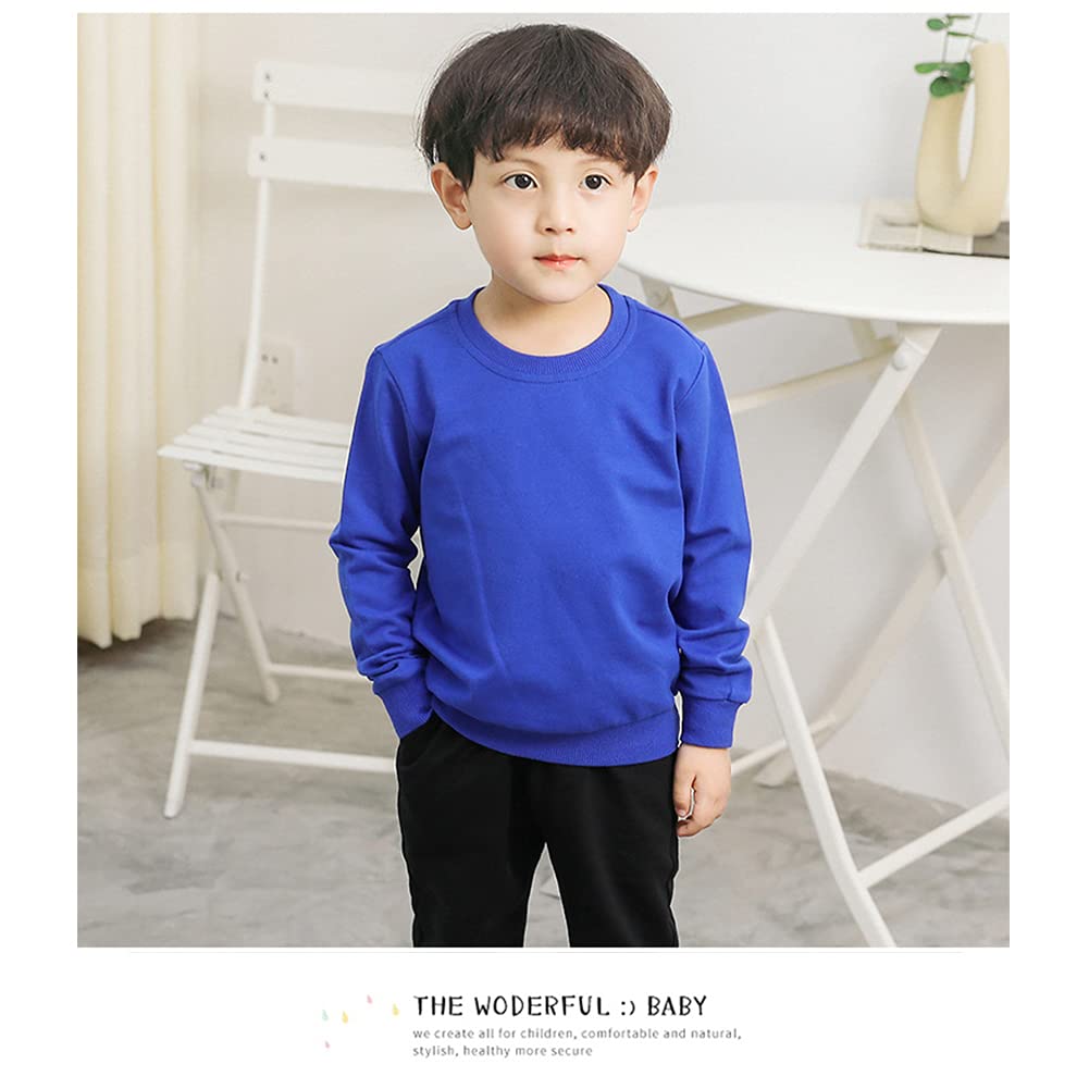 Sweat Enfant Garçon Fille Sweat-Shirt Sweater Pull Chaud Tops Bébé Automne Hiver Âge 1-7 Ans