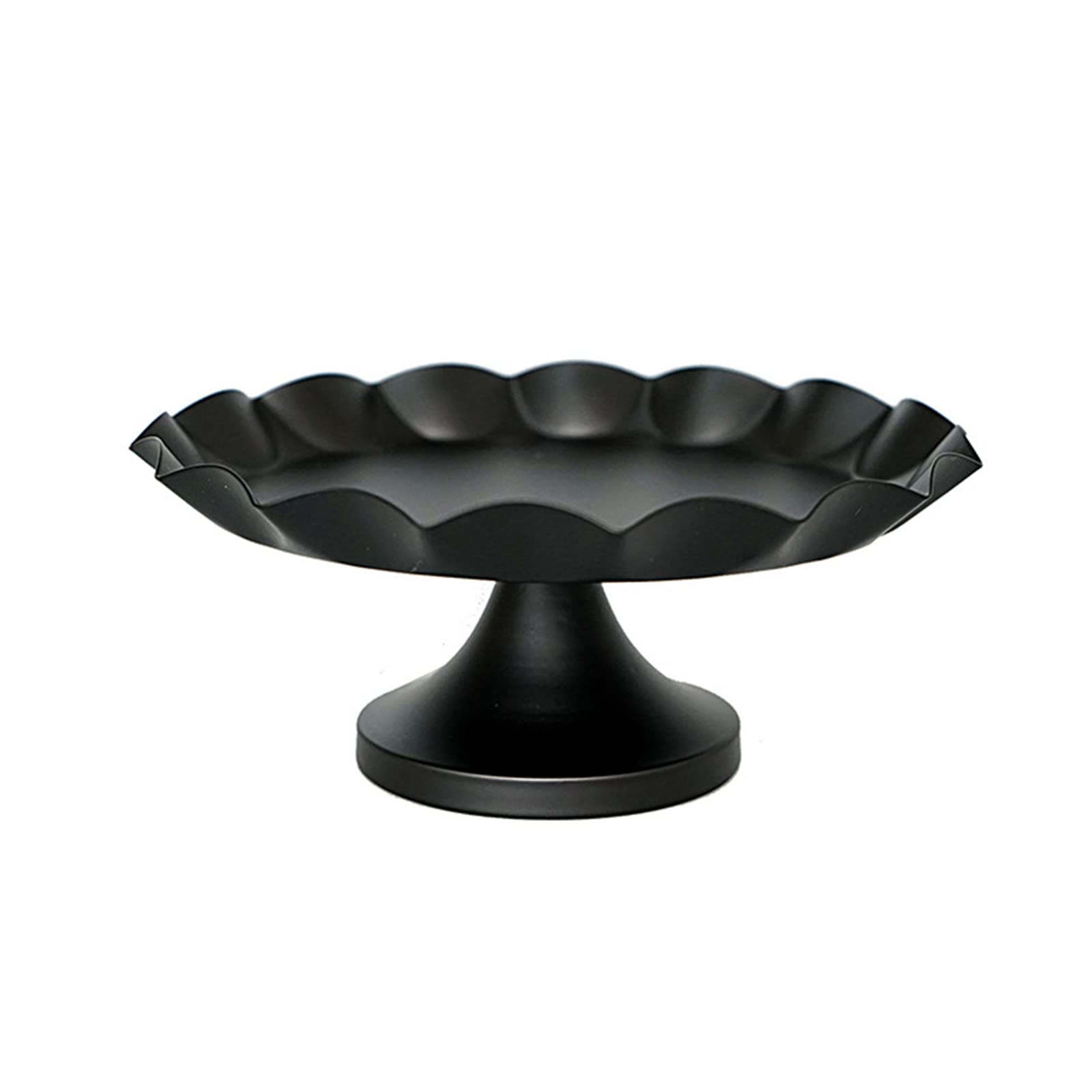 Nucelit Cake Stand Decorative Cupcake Dessert Display Plates Round Metal for Baby Shower Party Decor Metal Cake Stand Set for Dessert Table