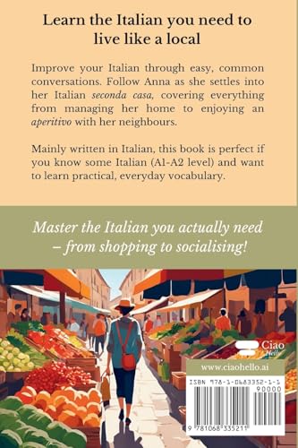 Seconda Casa - Easy Italian for Living Like a Local: Practice Common Conversations in Italian for Beginners (A1-A2 Level) (CiaoHello Easy Italian Conversations) (Italian Edition) - Image 2