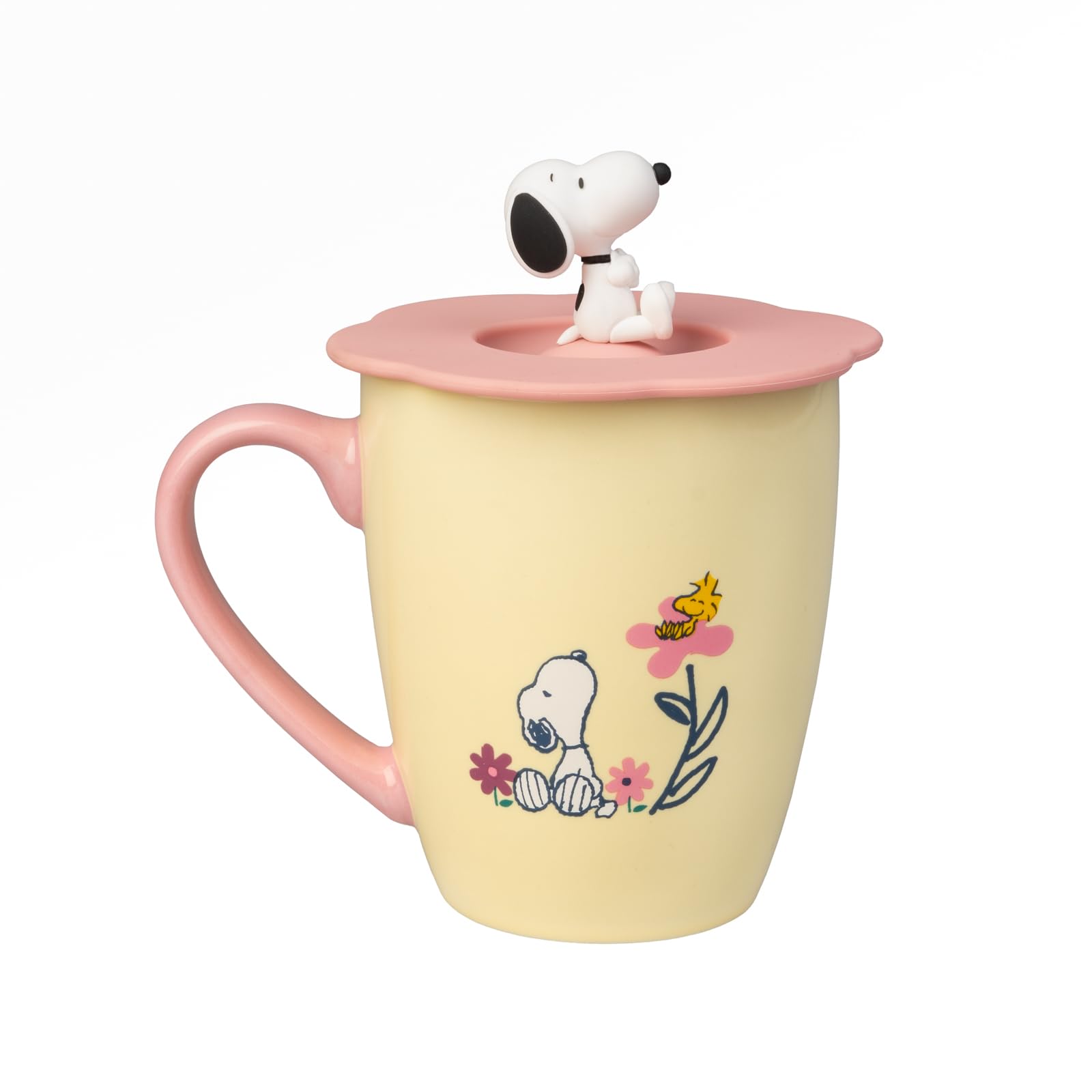 Grupo Erik Taza snoopy - Tazas de café 350 ml con Tapa: Tazas desayuno originales para regalar, Apta para Microondas y Lavavajillas: Regalos Snoopy | Cerámica