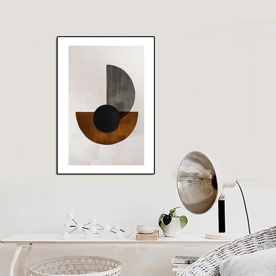Restaurant au design minimaliste décoration murale scandinave 40x60cm