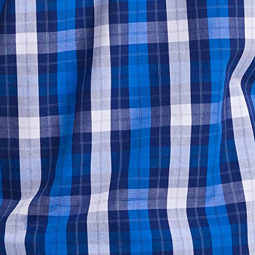 Image of Parx Men's Full Sleeve Slim Fit Dark Blue Casual Shirt
