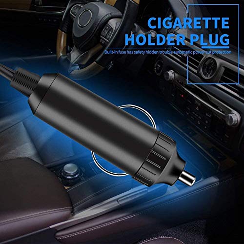 QIFUN Portable 12V Car Heater Fast Heating Quickly Defrost Defogger Demister Heating & Cooling Fan Auto Dryer Windshield Defroster Plug in Cigarette Lighter (Car Heater)
