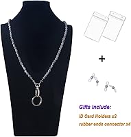 Vista 144 de Cordón para mujer, cordones con cuentas para tarjetas de identificación, soporte para profesores, llavero y correa para collar para mujeres y niñas