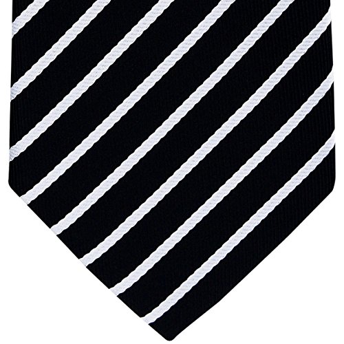 Retreez Thin Regimental Striped Woven Boy's Tie - 8-10 years2