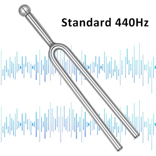 1PC Tuning Fork for Piano - 440 Hz Violin Tuner for Relaxing Healing, Tuning Forks Instruments for Stress & Sleep, Meditation & Sound Therapy Accessories, Reiki Supplies - Image 3