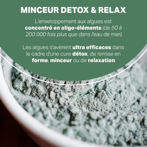 MEERESALGEN Selbsterwärmung Fango Detox, Körperpackungen: Moor, Algen ● by bleumarine Bretania 2000 g - Image 7