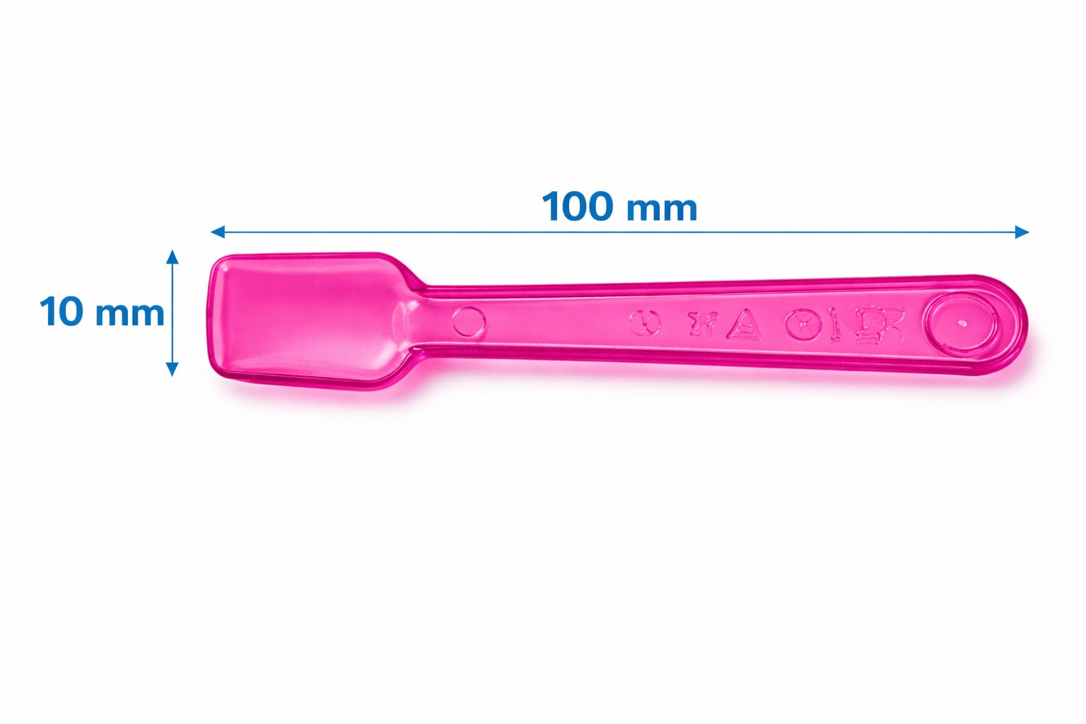 Mehrweg Eislöffel 1 kg bunt sortiert – Eisspaten 10 cm – ideal für Eis, Slush, Desserts, Gastronomie & Party