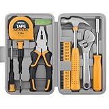 Hi-Spec Juego de Herramientas Básicas de 20 Piezas para Reparaciones en el Hogar y Oficina, Compacto y Portátil en Estuche del Tamaño de un Libro