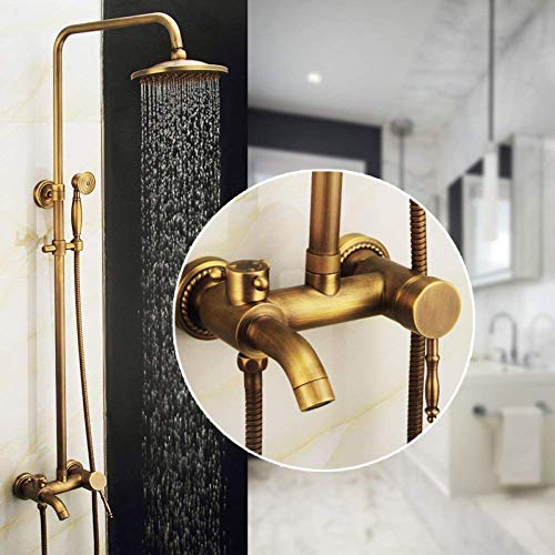 Ensemble de douche effet pluie pour créer un espace spa à la maison