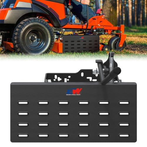 ELITEWILL Mower Chute Blocker for Zero Turn Mowers Quick Flip Grass Flap with Handle Lever Fit for Ferris Exmark Gravely Hustler Toro Kubota ZTR Lawn Mowers Replace OE ACS6000ULS