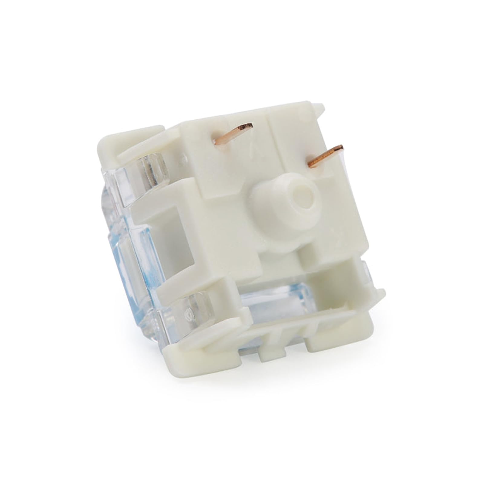 Gateron G Blue Pro 3.0 Interrupteur pré-lubrifié 3 broches RVB SMD Clicky pour clavier mécanique de jeu (108 pièces, Pro Blue 3.0)