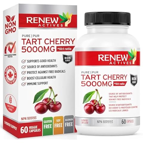 Renew Actives Tart Cherry Extra 10,000mg Cover