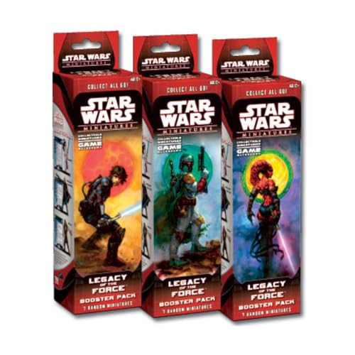 Legacy of The Force Booster Pack: A Star Wars Miniatures Game Expansion