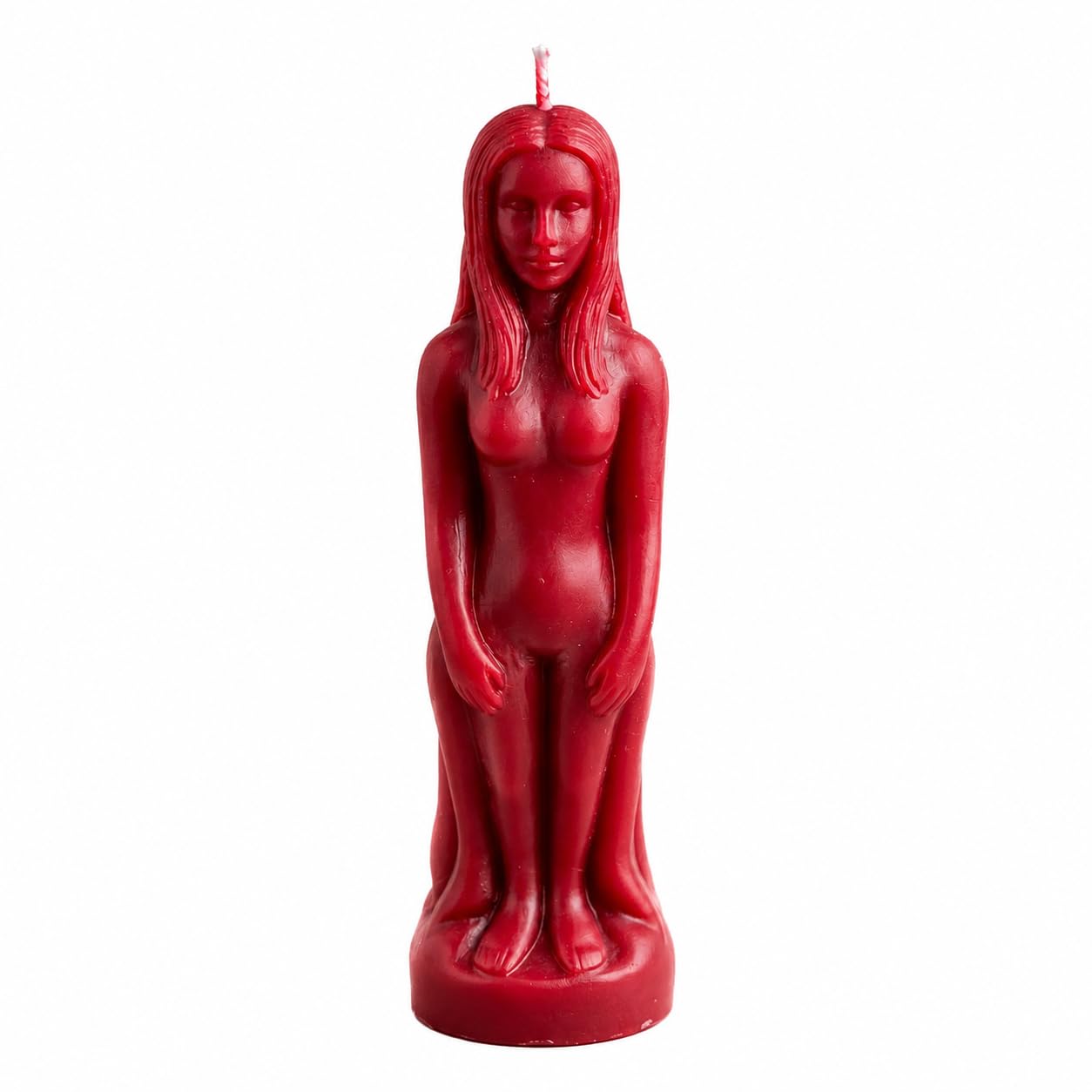 Female Figurine Soy Wax Ritual Candle for Spell Casting, Hoodoo & Spiritual Practices | Handmade Candle for Witchcraft, Conjure, Rootwork, Candle Magic, Meditation & Home Décor (1, Red)-image-16