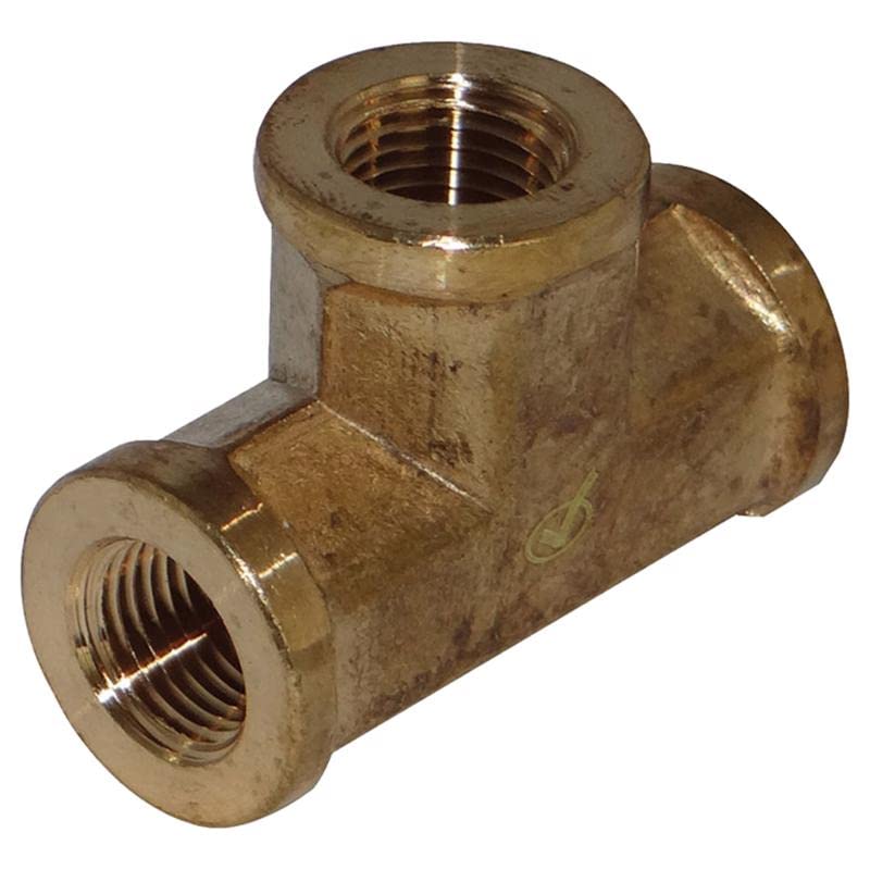 Homeplus+ 6jc120910711032 Pipe Tee, 3/8 Inch X 1/4 Inch