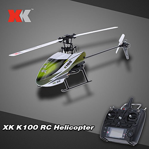 Laurio Avião RC Falcon K100 original 6CH 3D 6G Sistema RTF Helicóptero RC