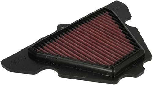 K&N Filtro de aire del motor: Alto rendimiento, Premium, Filtro de aire Powersport: Se adapta a KAWASAKI 2011-2019 (KLZ1000 Versys LT, Z1000,