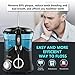 Ovonni Water Flosser, Oral Irrigator for Tooth Care, Gums, Braces, Power Dental Flossers with 10 Adjustable Pressure, 600ML Large Capacity Water Tank for Teeth Cleaning