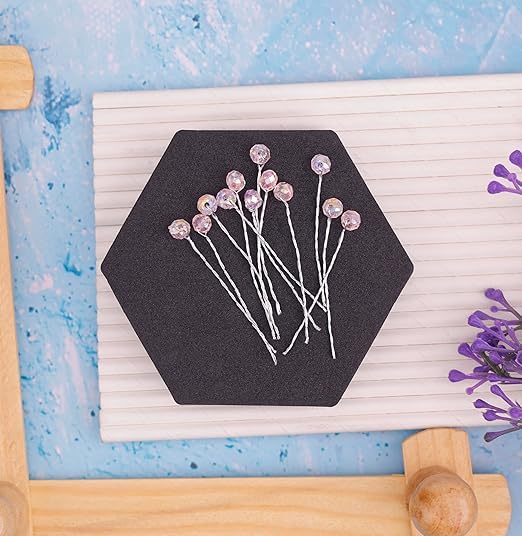 CartLog Premium Pearl U Pins – Elegant Hair Accessories for Women & Girls | Available in Random Colors | Ideal for Bridal, Party & Everyday Hairstyles (Pack of 12)