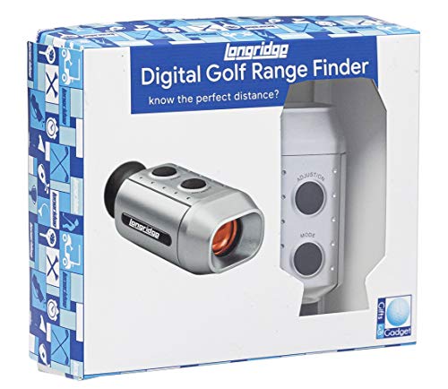 LONGRIDGE-Buscador-de-Distancias-Digital-Medidor-Golf-Unisex-Plata-Talla-unica