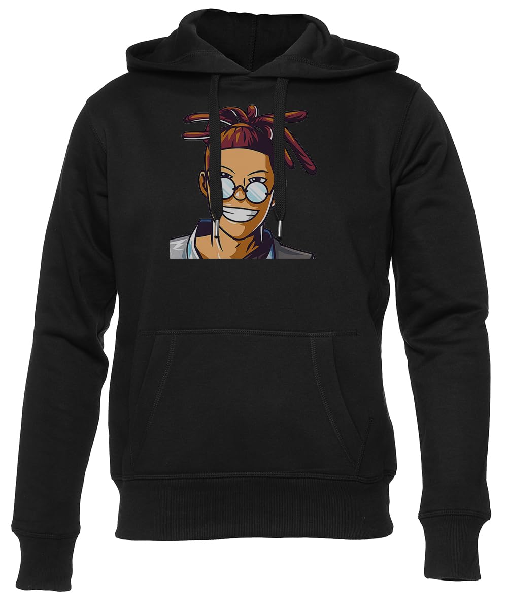 Newtee Koco Sudadera Unisex Negra para Hombre y Mujer Unisex Black Hoodie Men Women