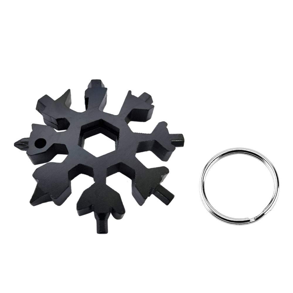 Generic TM 18 in 1 Multi-Purpose Screwdriver Tool Snowflake Shaped Stainless Steel - Black (B07QP649JW) Amazon Price History, Amazon Price Tracker